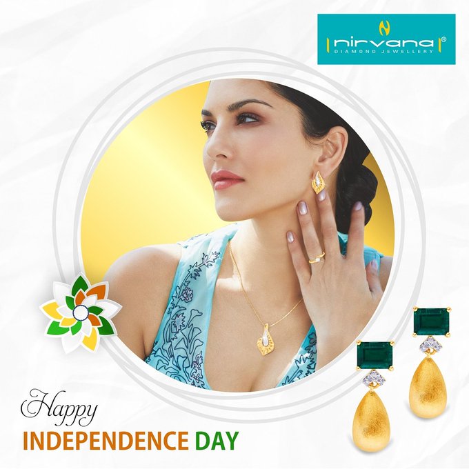 Celebrate #IndependenceDay with @nirvanadiamonds. 
Buy 1 #diamondjewellery and get 1 FREE at @shoppersstop