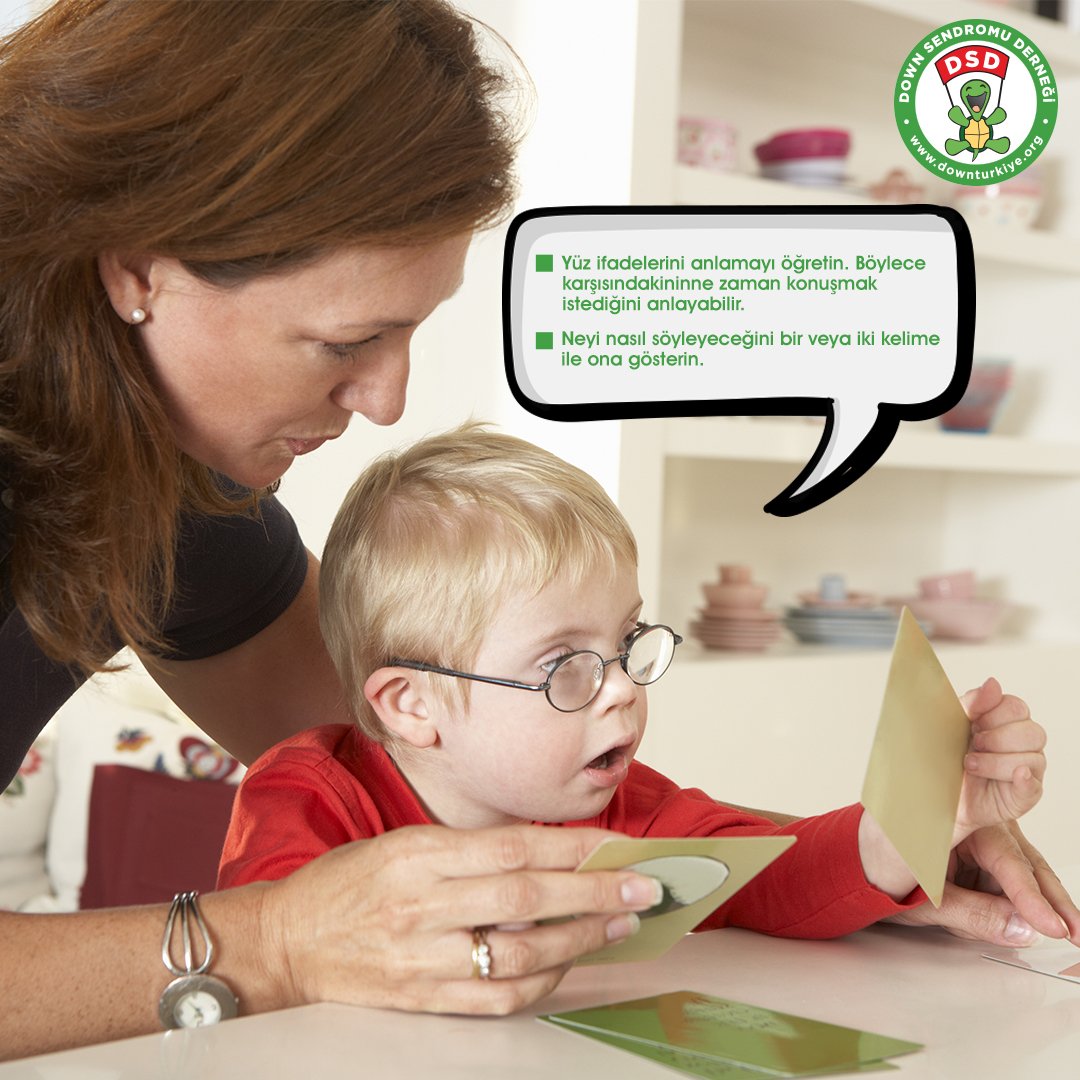 Down sendromlu çocuklarda konuşma gelişimini arttırmak için neler yapılabilir? #AilelereTavsiyeler