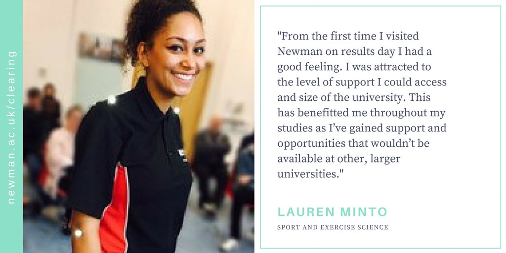 Newman_Uni's tweet photo. #Clearing could be the start of your success story! Reach your potential at Newman https://t.co/dHsPZnaaN6 #UCASclearing #ClearingSuccess https://t.co/dzKG67eaLg