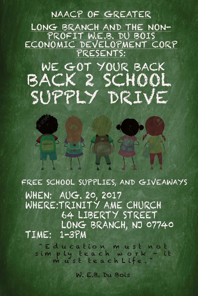 Back2School Supply Drive. Free School Supplies! All Are Welcome!