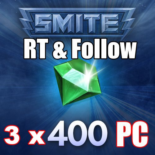 MrNone_lp's tweet photo. / 3x 400 Smite Gems (PC) Gamescom Giveaway / RT &amp; Follow to Enter / Ends on 27.08.2017 / https://t.co/J0rBYusSQ4