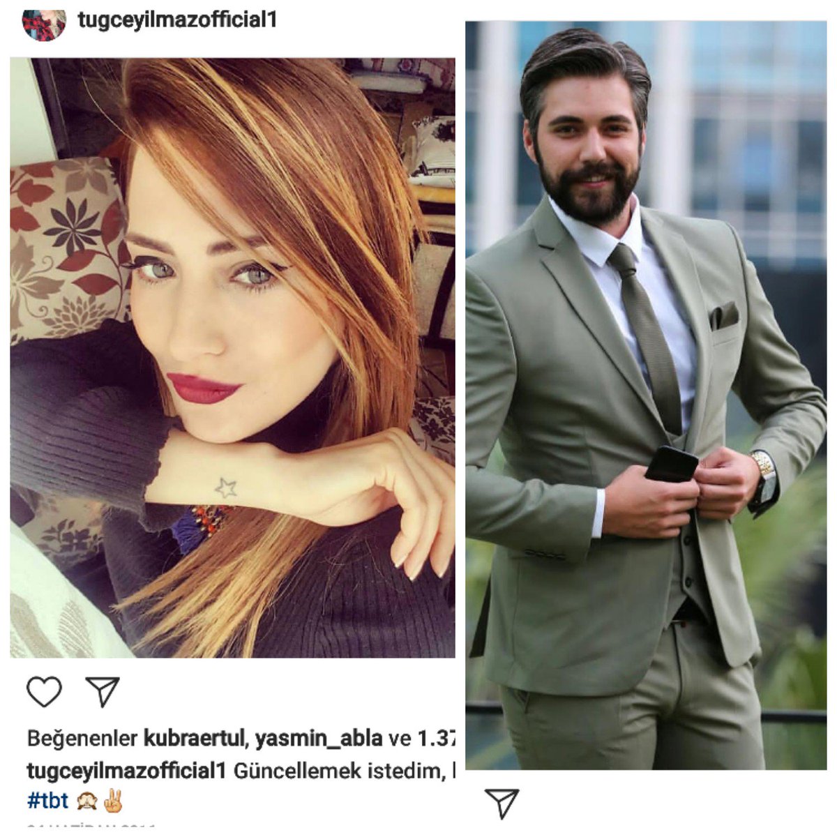 Çokta güzel oldunuz <a href="/semihkurtulmuus/">semih kurtulmuş</a> SEVİYORE İKİNİZİDE