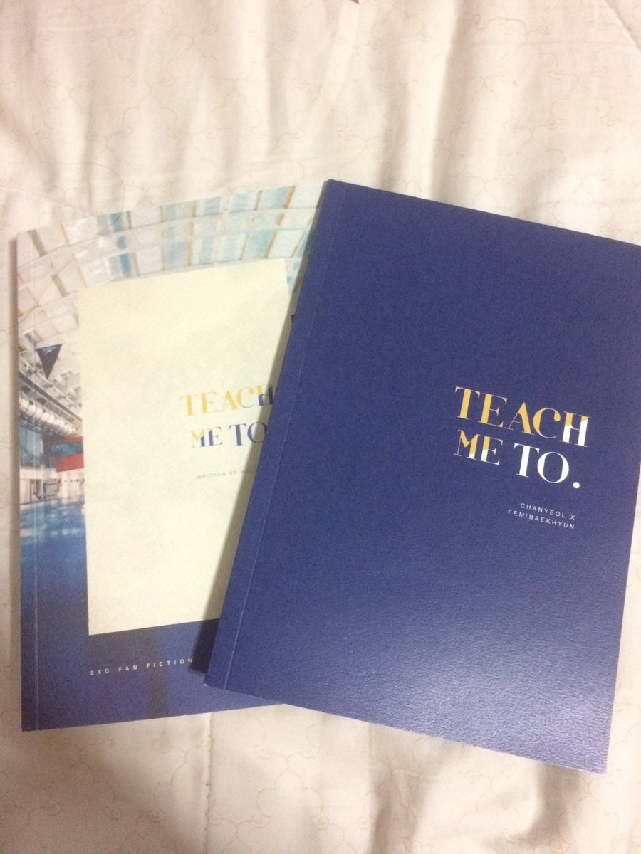 jnblue_store's tweet photo. ขายฟิค Teach to me 450 บาท~ #ฟิคติดคุก #ชานแบค #chanbaek #Teachtome #ตล��ดนัดEXO #kokobop https://t.co/CgCRFdCAsz