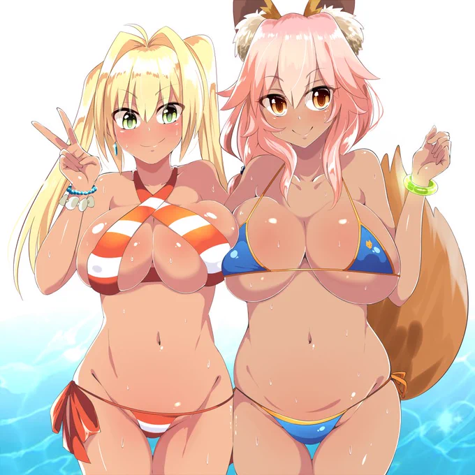 日焼け!#FateGO #FGO 