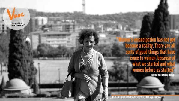 VumaReputation's tweet photo. #WomensMonth #PlayYourPart #AfricansTogether #WomenWhoLead https://t.co/ZS4PRdwyNV