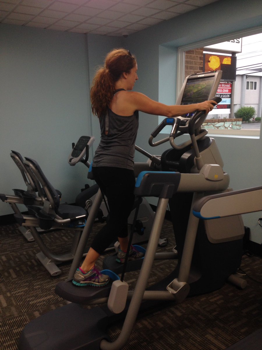 happilydated's tweet image. Run on this. Low impact! #precor#openstride