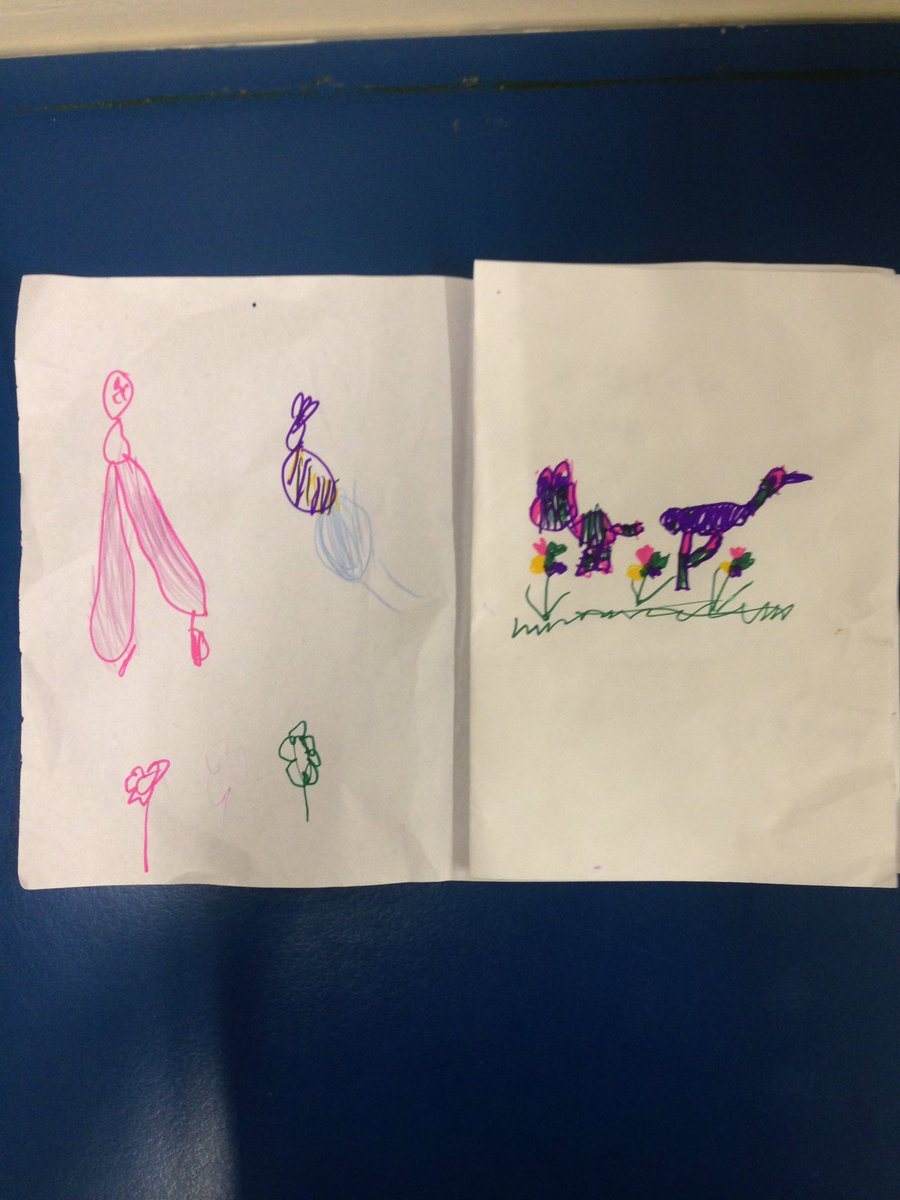 Two thank you cards from 5year-old twins who celebrated there birthday at YorkNorthWest #flamingoland <a href="/michaelhunter62/">Michael Hunter</a> @