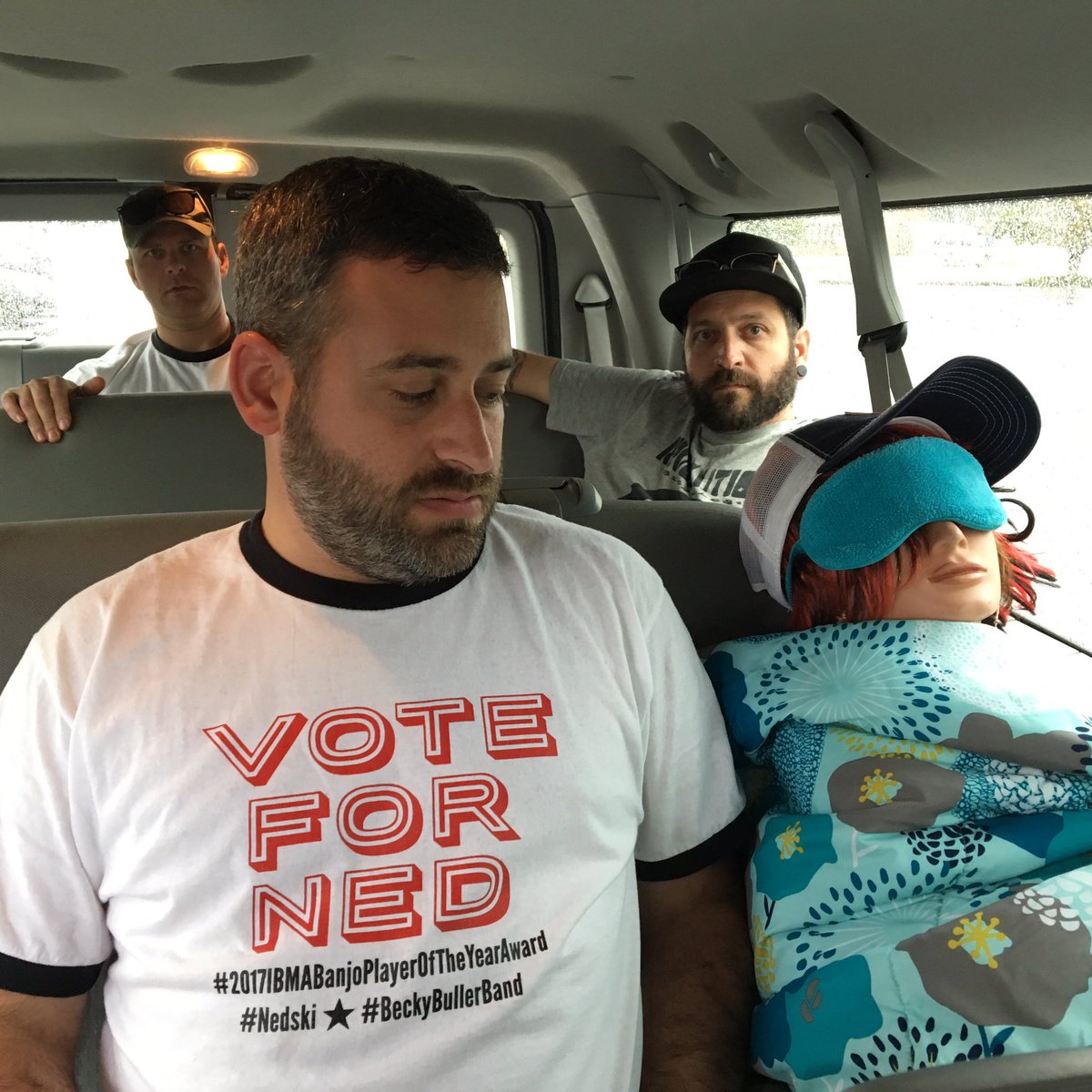 FiddlerBeckyB's tweet photo. Wanna win a #VoteForNed T? Giving away 5 on FB. Deats at: https://t.co/lOVRZRvaMW #WhoIsNed #NedIsWho @NedLuberecki @Bluegrass_Dan #MaryMary https://t.co/N13r95SlgD