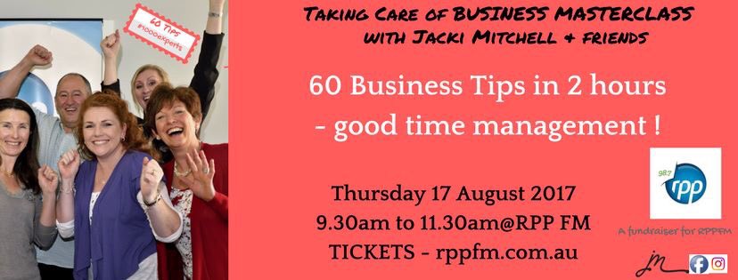 JackiMitchellAU's tweet photo. Last tickets #1000experts #60tips #tcobmasterclass #rppfm https://t.co/u1RUEFFO80