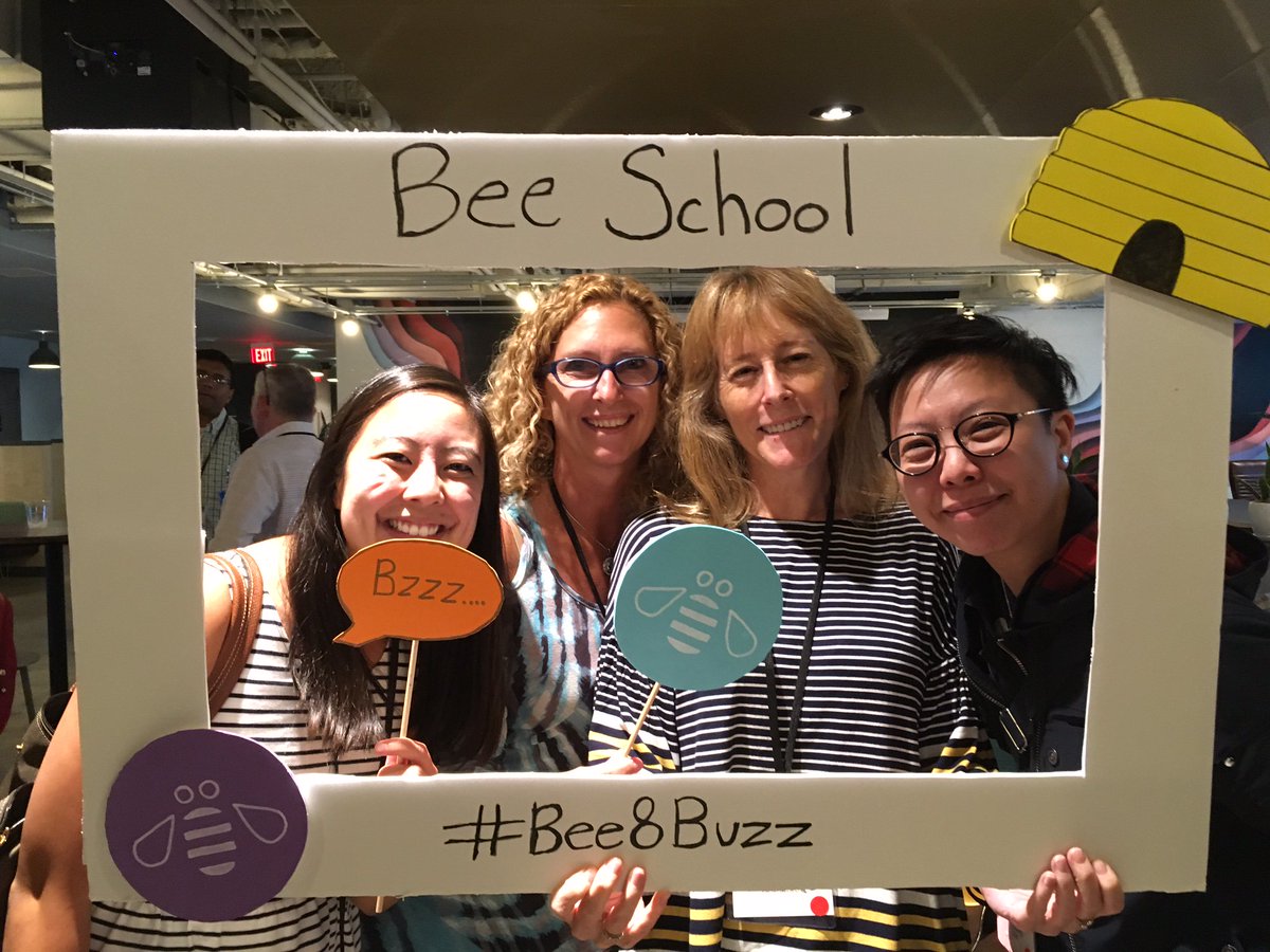 lmlongman's tweet photo. #Bee8Buzz @TheBeeSchool
Meet &amp; Greet Fun! https://t.co/XWGhPoST4a