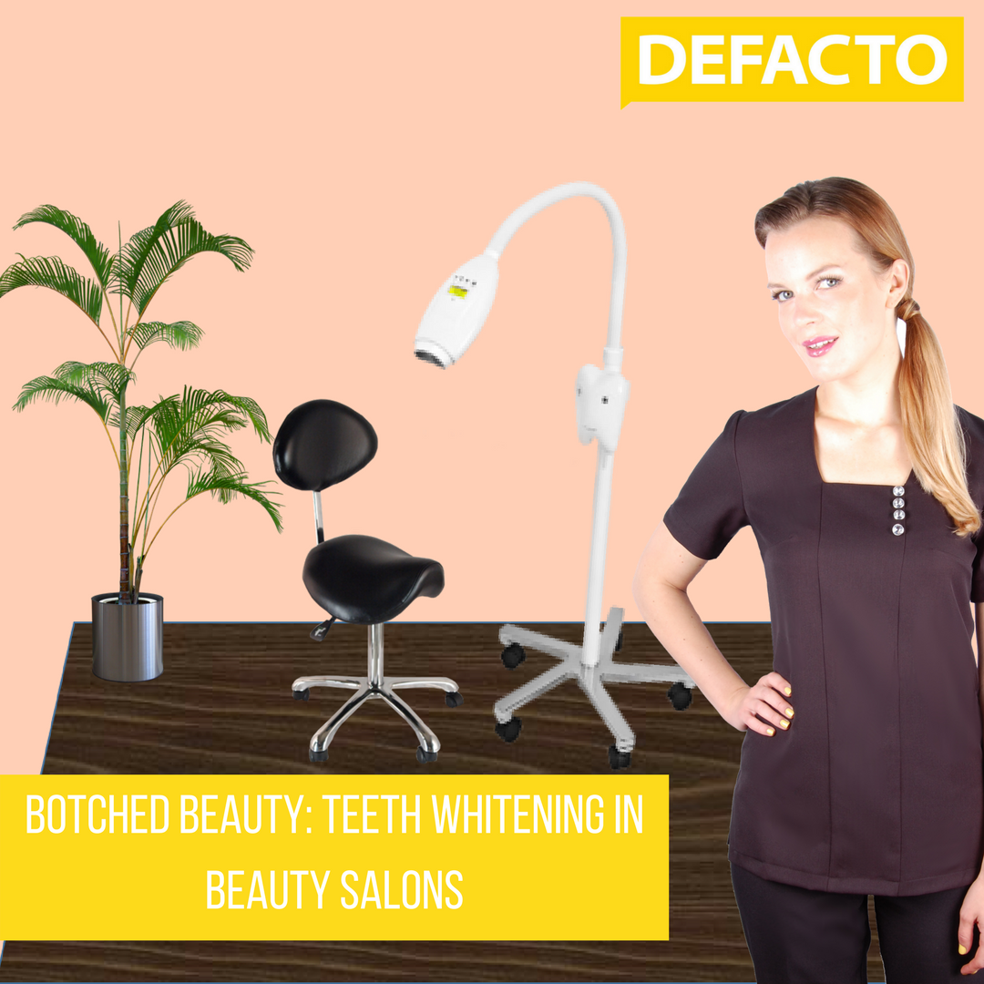 More and more beauty salons are being exposed for offering illegal teeth whitening to clients!  ow.ly/dgfW30ekao0
