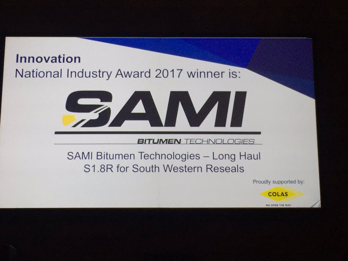 Pm11ddy's tweet photo. Congrats to our overseas businesses. @ColasLtd @colas_australia @ColasSolutions #samibitumen https://t.co/uSS2ImnEgj