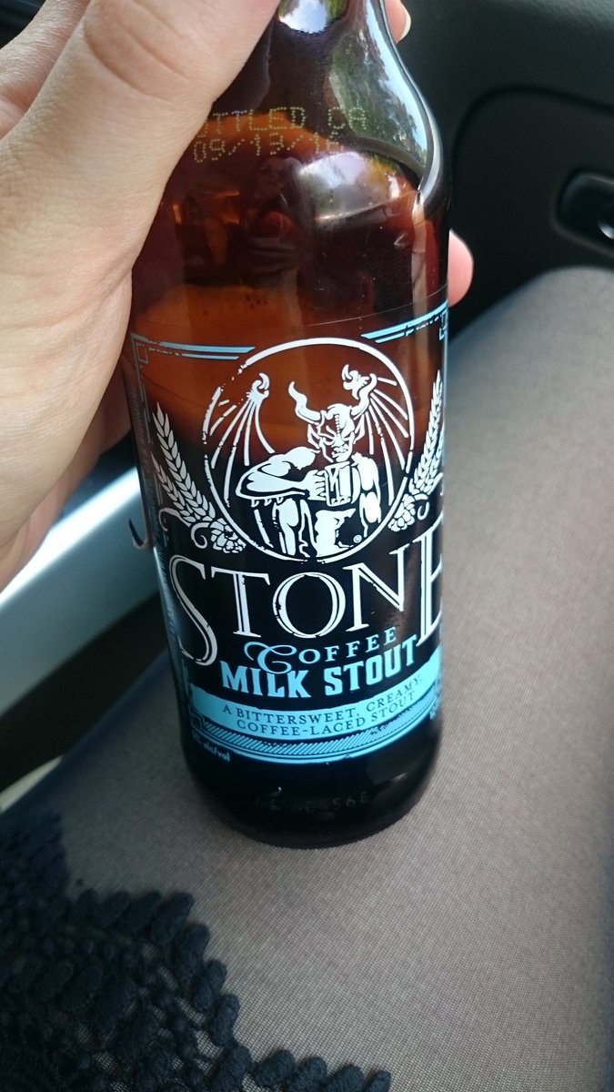 AlectorFencer's tweet photo. Enjoying my morning coffee on the way to #EF23 #StoneBrew https://t.co/acLg6juUtE