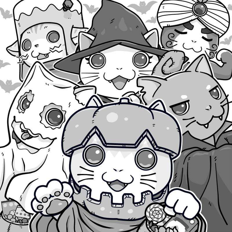 友人に頼まれたイラスト完成! 