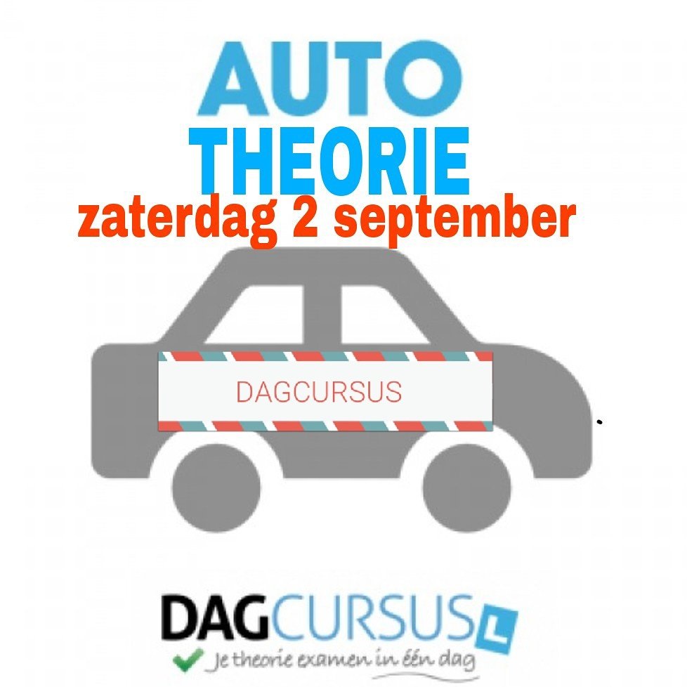 RijschoolUrk's tweet photo. Dagcursus theorie ZATERDAG 2 SEPTEMBER En dezelfde dag examen.
INCLUSIEF VERVOER en lunch.
Er zijn 2 plekjes vrij afgezegd
Kosten €130,- https://t.co/BieW7TgleZ