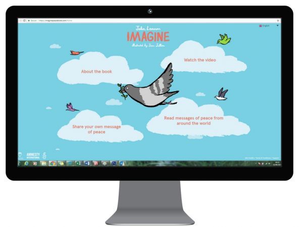 TheQuartoGroup's tweet photo. Website launches to celebrate new #Franceslincolnchildren'sbooks release #Imagine  #imaginepeace https://t.co/qaNhnVFlEp https://t.co/YGkVZiYyG4