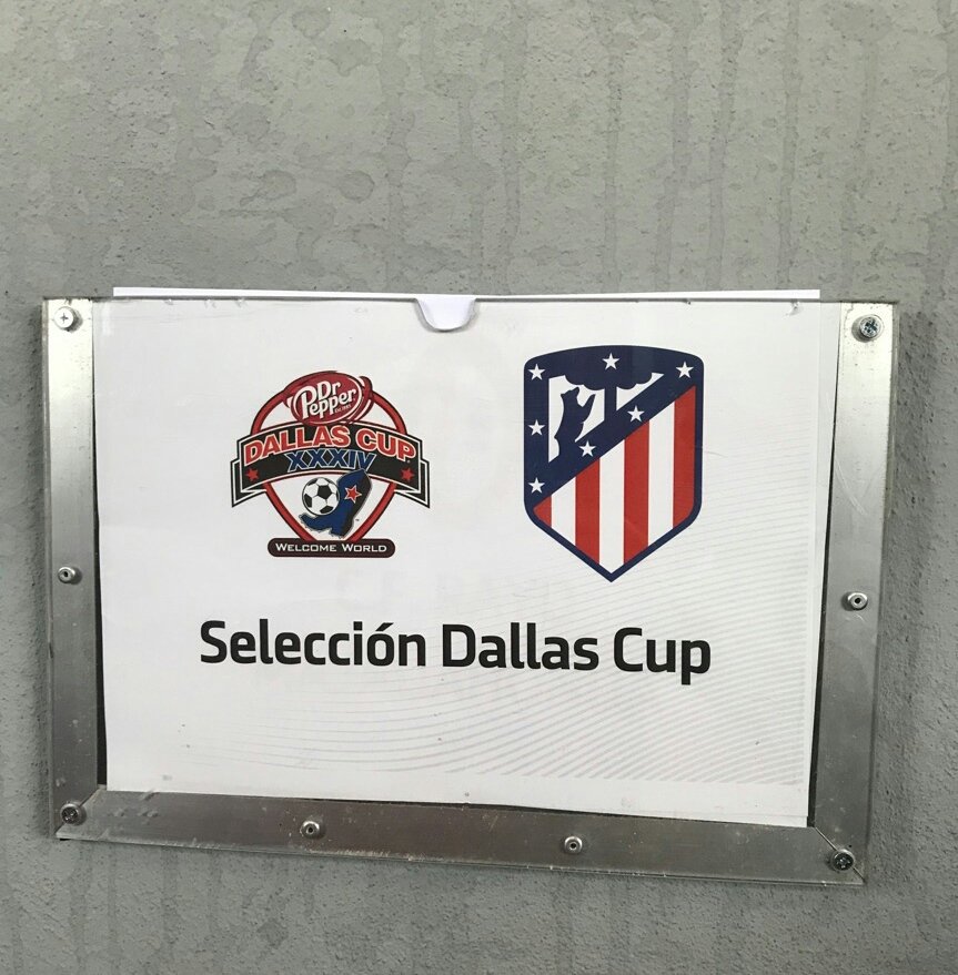 dallascup's tweet photo. Gameday @drpepper Dallas Cup U16 All Stars vs. @atleti 00/01 #HereToCreate #DallasCupAS https://t.co/2Yej8KxYXu