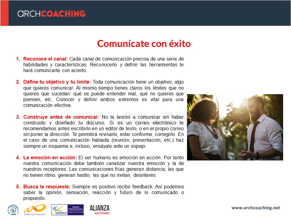 ArchCoaching's tweet photo. #habitosdelcambio #aceptaelreto #archcoaching #coaching #cambio #vida
Somos seres sociales, comunicativos por naturaleza. https://t.co/uje3WpzLcX