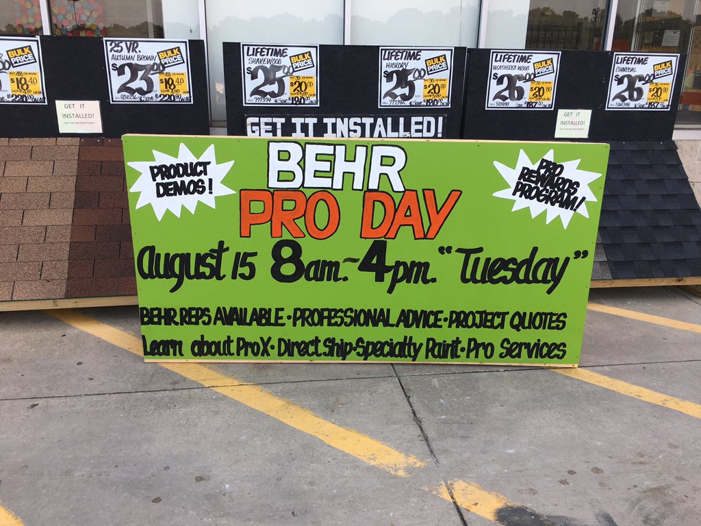 BehrRepZach's tweet photo. In the Pittsburgh area? Stop into the West Mifflin HD and come see me and my Behr team! #PittTakeover @Jason_Gage3 https://t.co/JhGTsmGbyu