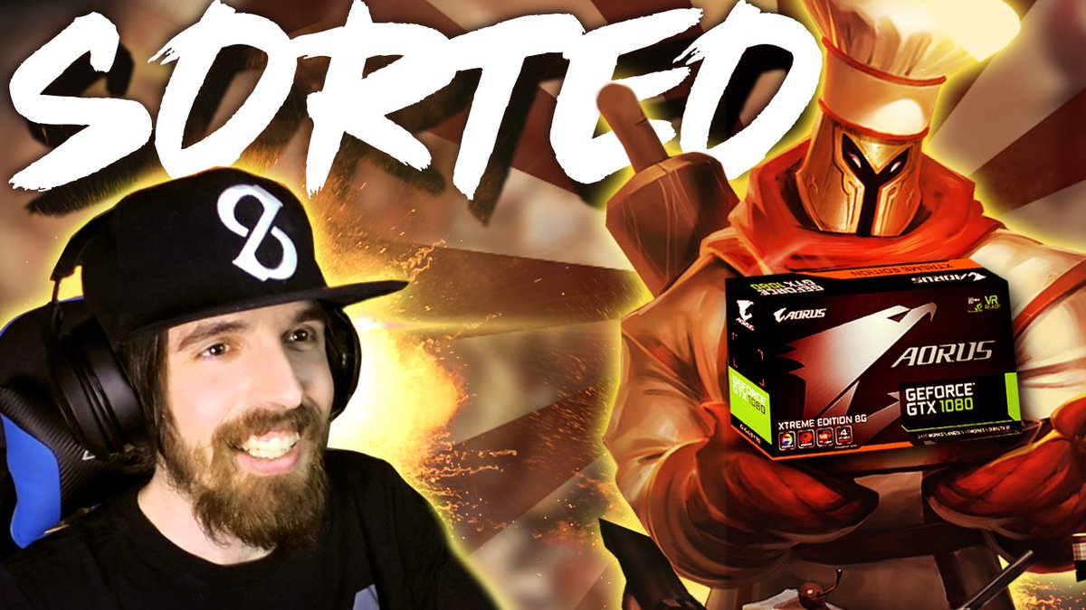 🌎SORTEO MUNDIAL 🌎 😱 (LAN/LAS/EUW) 😱
AORUS GTX 1080 ⭐️ +600$ 🔝

🔗youtu.be/d--CApiI9OE

RT POR EL SORTEO 👾