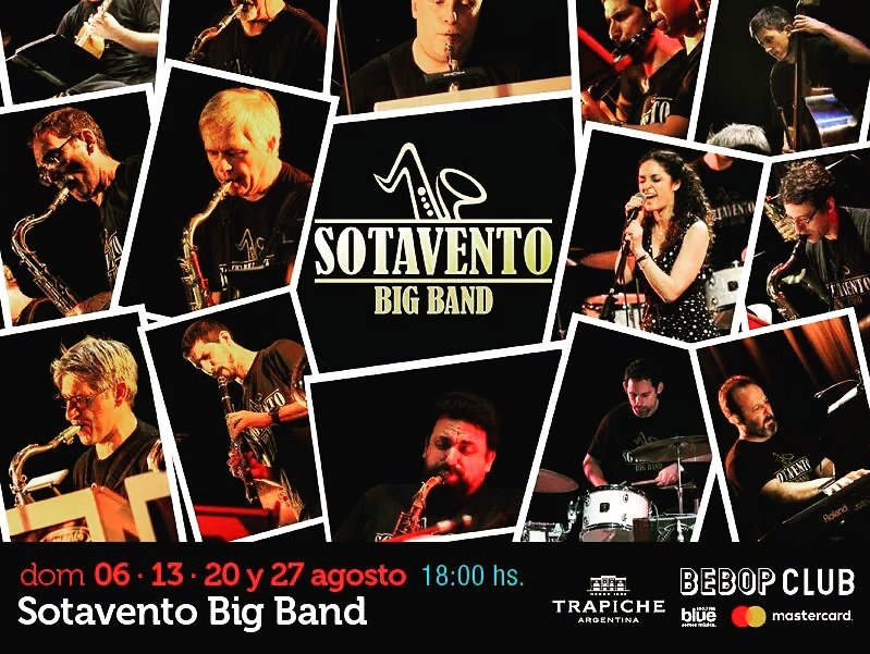 Domingo 20/8 18hs en <a href="/bebopclub/">Bebop Club</a> seguimos compartiendo el repertorio que llevamos a nuestra gira por Europa este año! Los esperamos!
#domingo