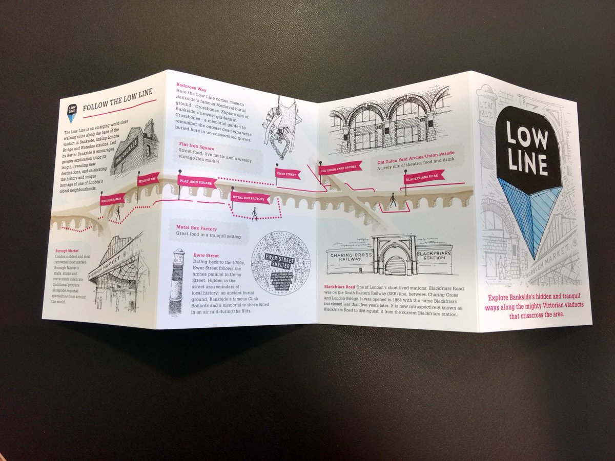 BanksideForest's tweet photo. Check out our new walking guide to #LowLineLDN - explore a more tranquil route across #Bankside between #LondonBridge and #Waterloo https://t.co/Ykfyf4gPGH