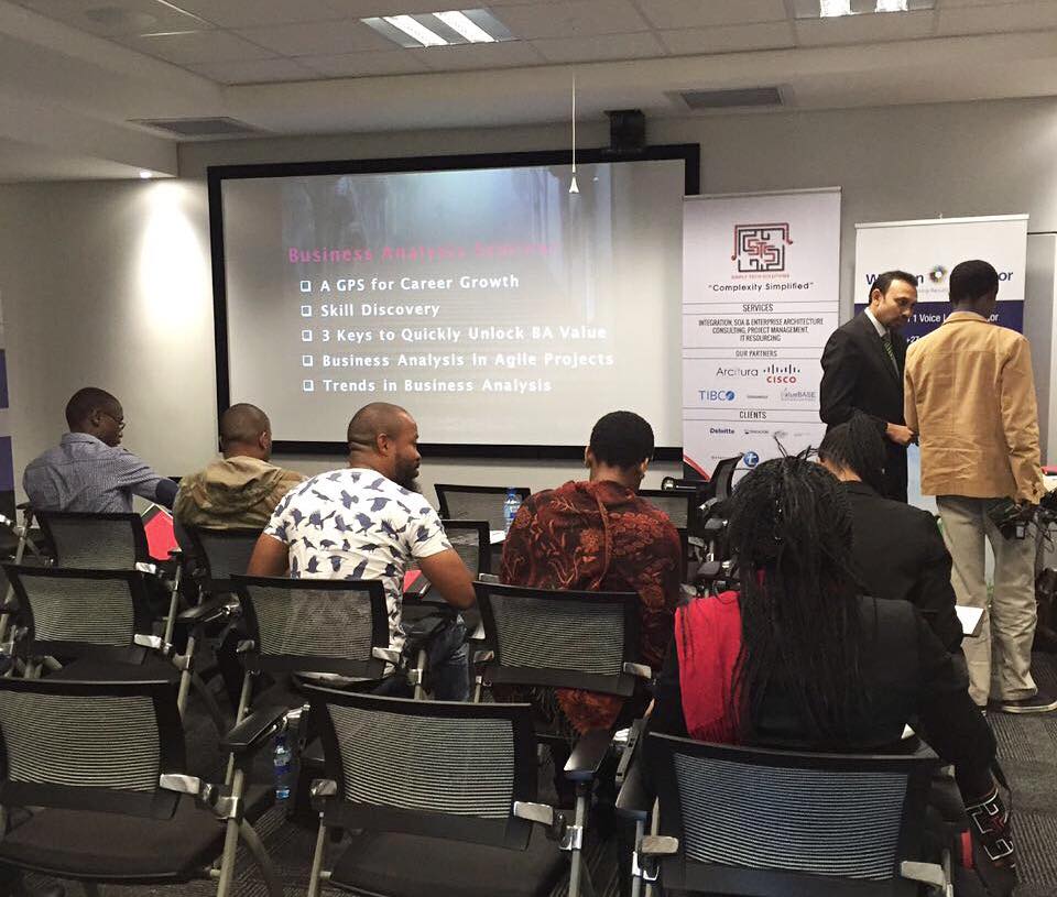 Simply_Tech_SA's tweet photo. Business Analysis Seminar 2016

#RonakSanghavi
#ValueBASEInc.
#SimplyTechSolutions
#ComplexitySimplified https://t.co/wFpsky1L0C