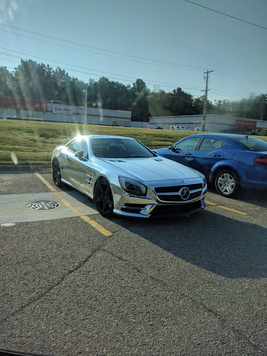 tyzz_b's tweet photo. On my way home from work I spotted this car in the Planet Fitness parking lot... https://t.co/k4bqqp8xJr