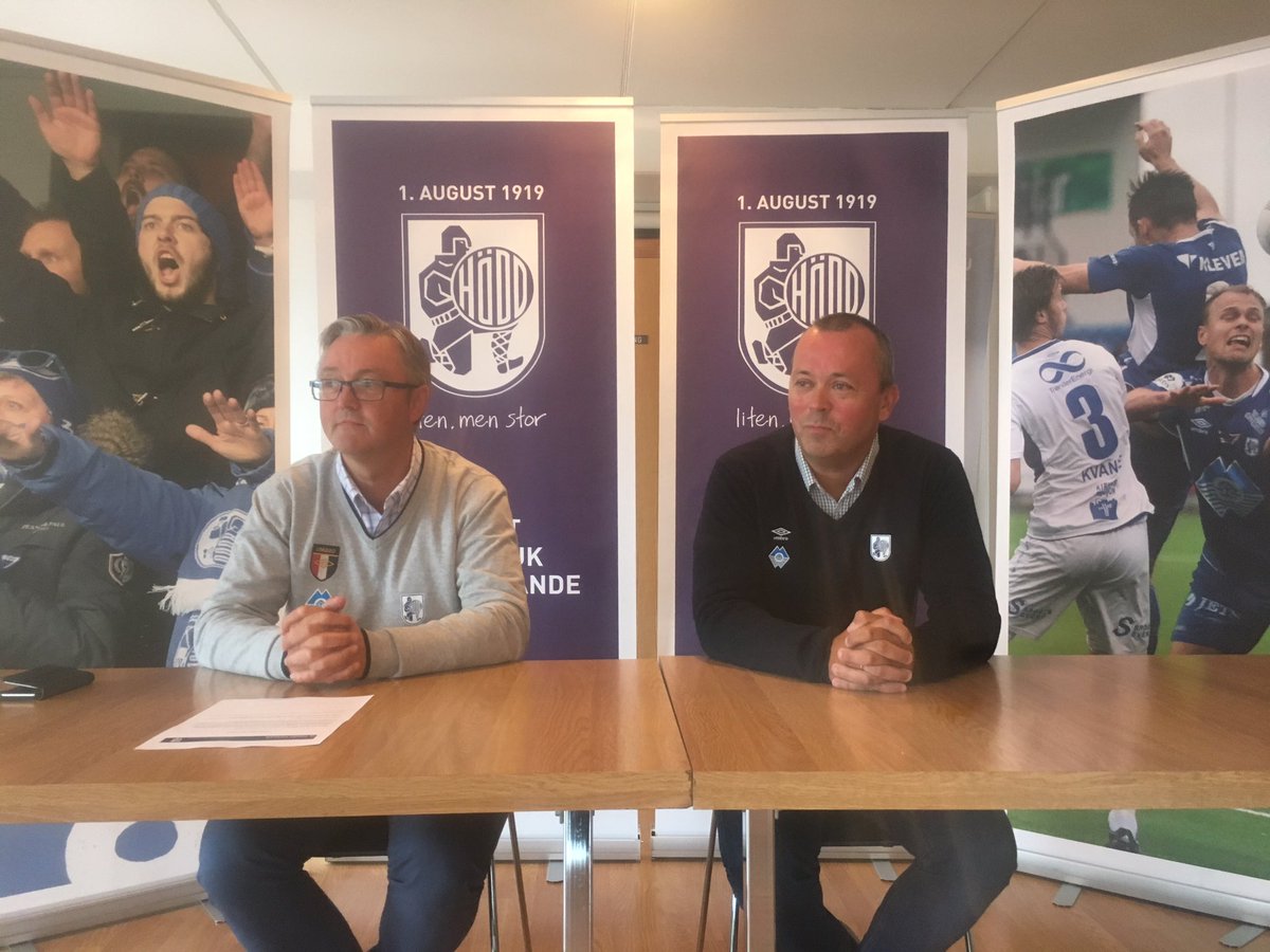 HoddFotball's tweet photo. Oddmund Davik Otterlei ny dagleg leiar i Hødd Fotball.
Vi ønskjer Oddmund velkomen til klubben. https://t.co/rfI7RBrbSs