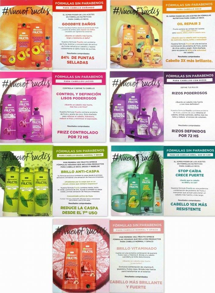 El #NuevoFructis d <a href="/garnier_arg/">Garnier Argentina</a> d @lorealargentina es con Proteinas d #SuperFrutas e Ingred Naturales viene en 7 líneas para un #SuperPelo 👌