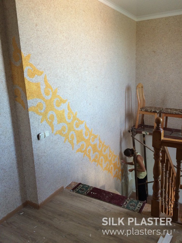 Silk_Plaster's tweet image. #Ремонт, #отделка_дома #своими_руками с #шёлковой_штукатуркой (#жидкими_обоями) #SILK_PLASTER - Урбанская Вероника, plasters.ru/info/design-id…