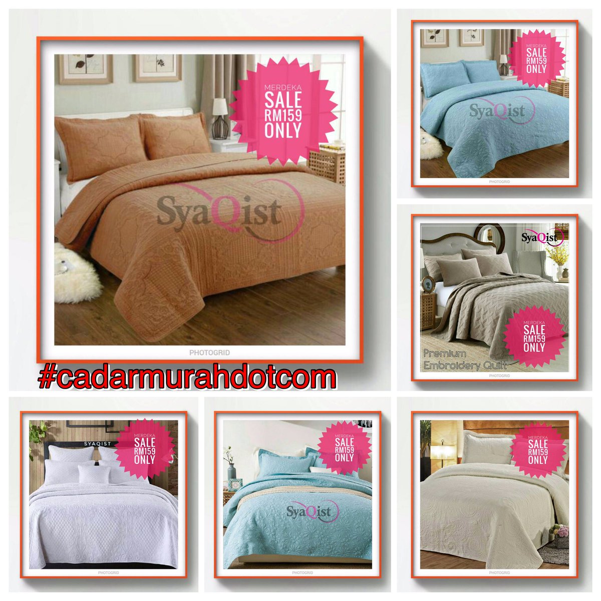 cadarmurahasida's tweet photo. #promosimerdeka #salemerdeka2017 #cadarembroidery #cadarmewah #cadarmurahdotcom https://t.co/i7s6XJeSpV