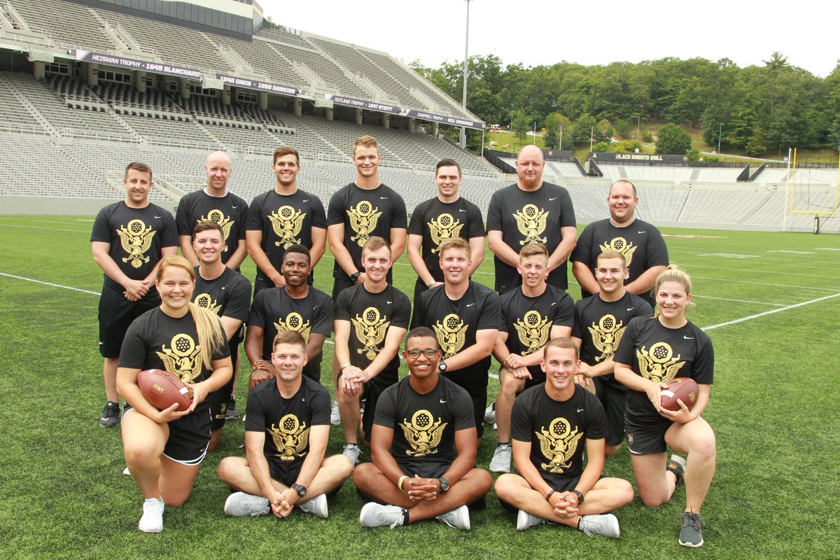 ArmyEquip's tweet photo. First look at the @ArmyWP_Football equipment staff for the 2017 season! #coreofthecoreofthecorps https://t.co/jPcSOgULJZ