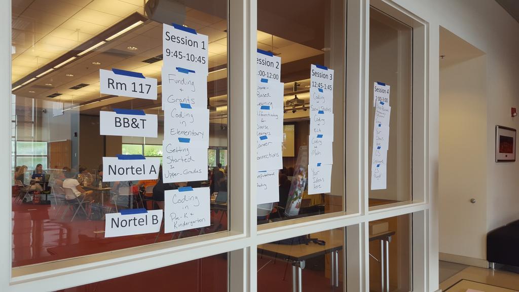 davEDglenn's tweet image. Hanging out at one of my favorite places #fridayinstitute for #edcampcode @FridayInstitute @janfirst @TraskMSMedia