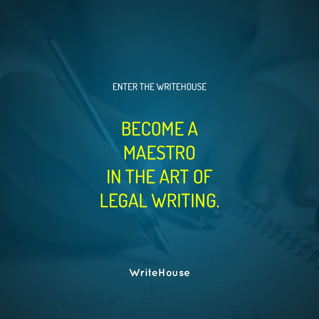 Stay up to date with global best practices. Learn the qualities of good legal writing and be able to write concisely and elegantly.