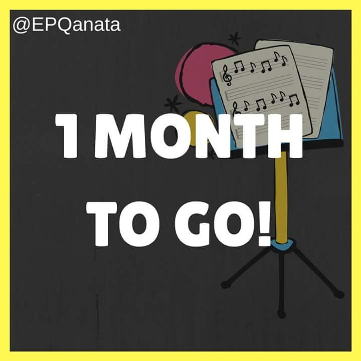 EPQanata's tweet photo. Only month left before @EPQanata , please come and support a great evening! 
https://t.co/8bre1mWByc https://t.co/ZX3knIjwPP