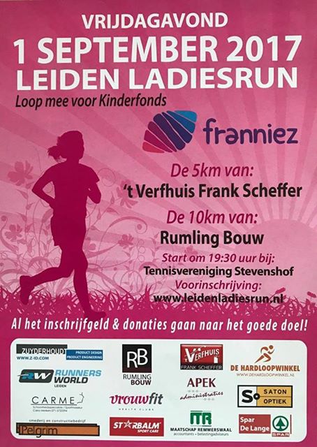 DAMES OPGELET! Daag je vriendinnen uit schrijf je in. Loop samen mee tijdens de <a href="/LeidenLadiesrun/">Leiden Ladiesrun</a> op 1 september.#hardlopen #vrouwfit #Leiden