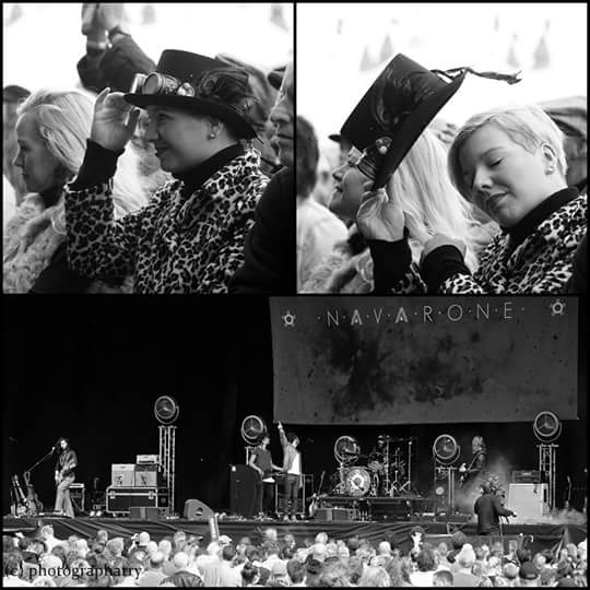 HarryPastoor's tweet photo. "You Can Leave Your Hat On" #NAVARONE @huntenpop #Achterhoek #Photographarry @SonyNederland #alpha68 #sonyconcertphotography #blackwhite https://t.co/pUpqqfH1BB