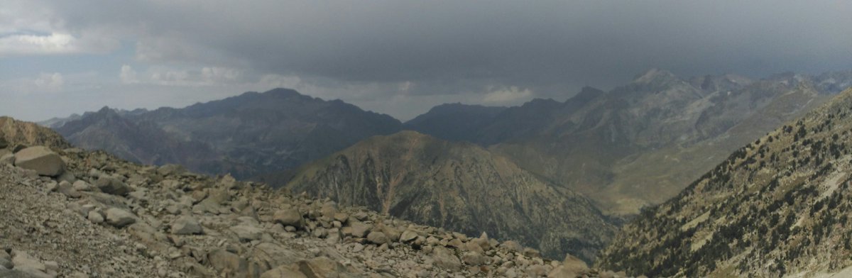 Posets y Perdiguero desde el Ibón de Cregüeña 12:33 #pirineos