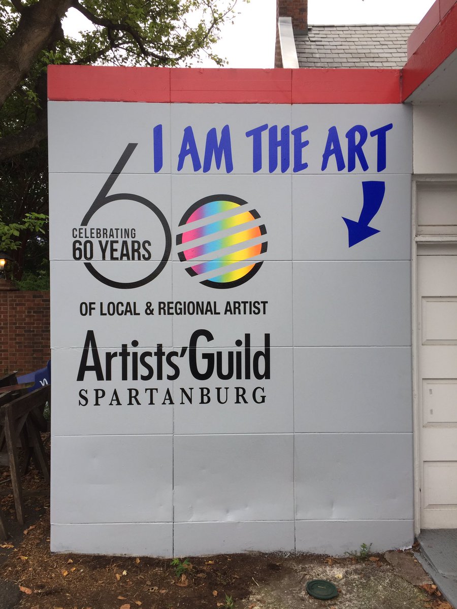 artistsguildspa's tweet photo. Thank you @artlounge1 for helping us celebrate! Stop by the Art Lounge and be the art! Post your pic with #ags #iamtheart #60years https://t.co/dCW1l4trz6