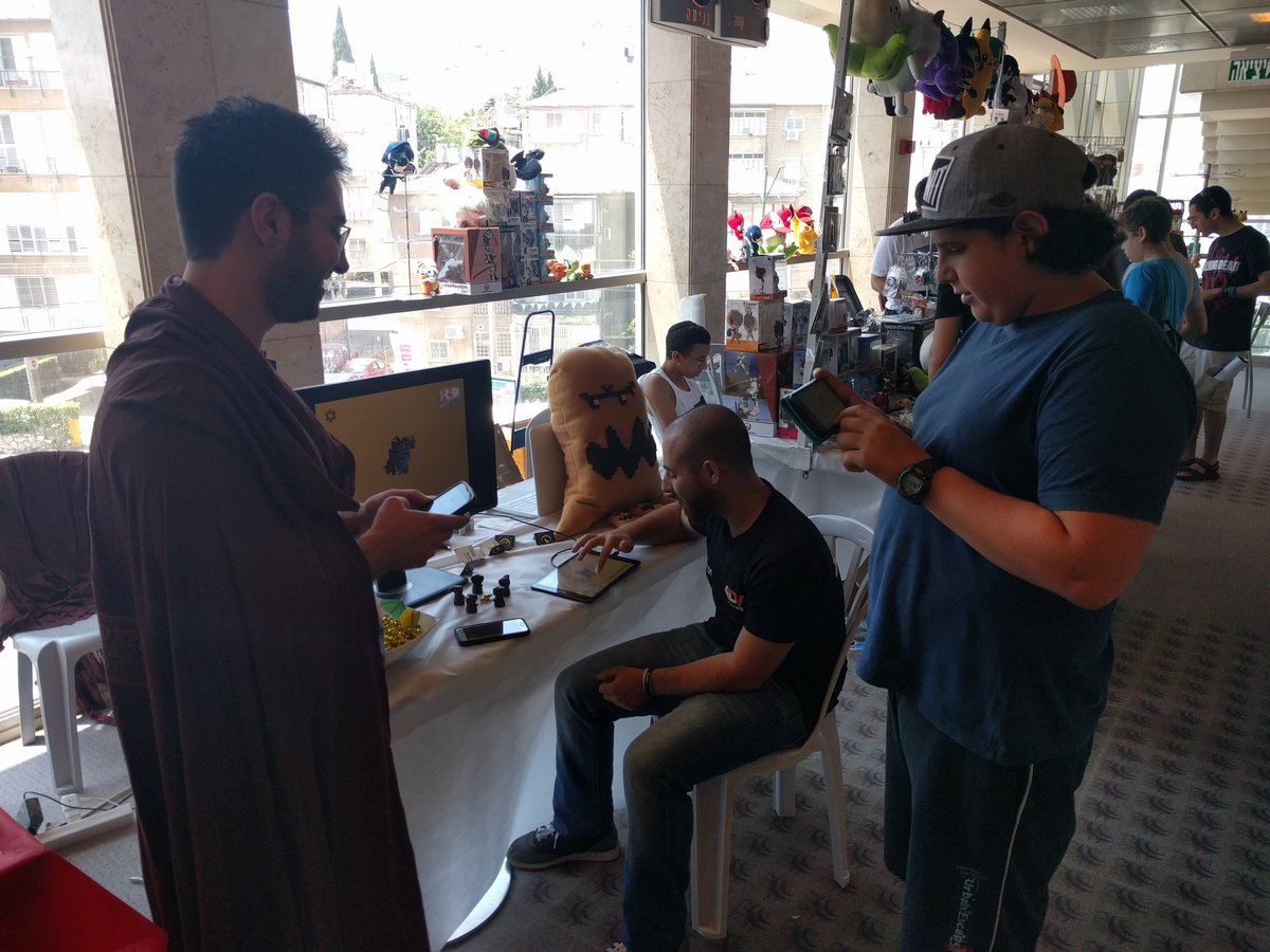 MoraleDevStudio's tweet image. Our booth at the Israeli Esport championship!
Having a lot of fun, if you&apos;re around come and say hey!