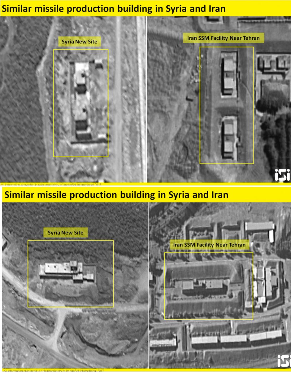 تقرير إسرائيلي: إيران تبني مصنعا للصواريخ البعيدة المدى في سوريا DHRqJyXXoAA9lGz