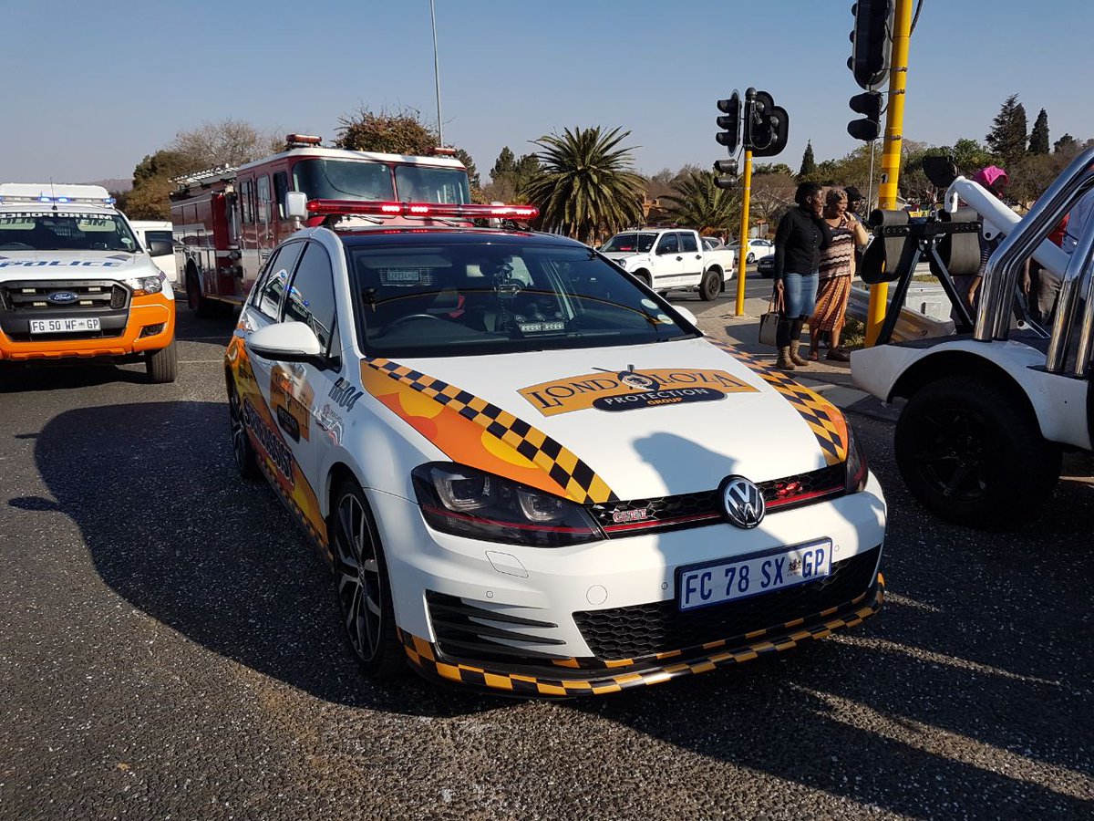 Our scene assist vehicles giving support on two accident scenes today #orangearmy