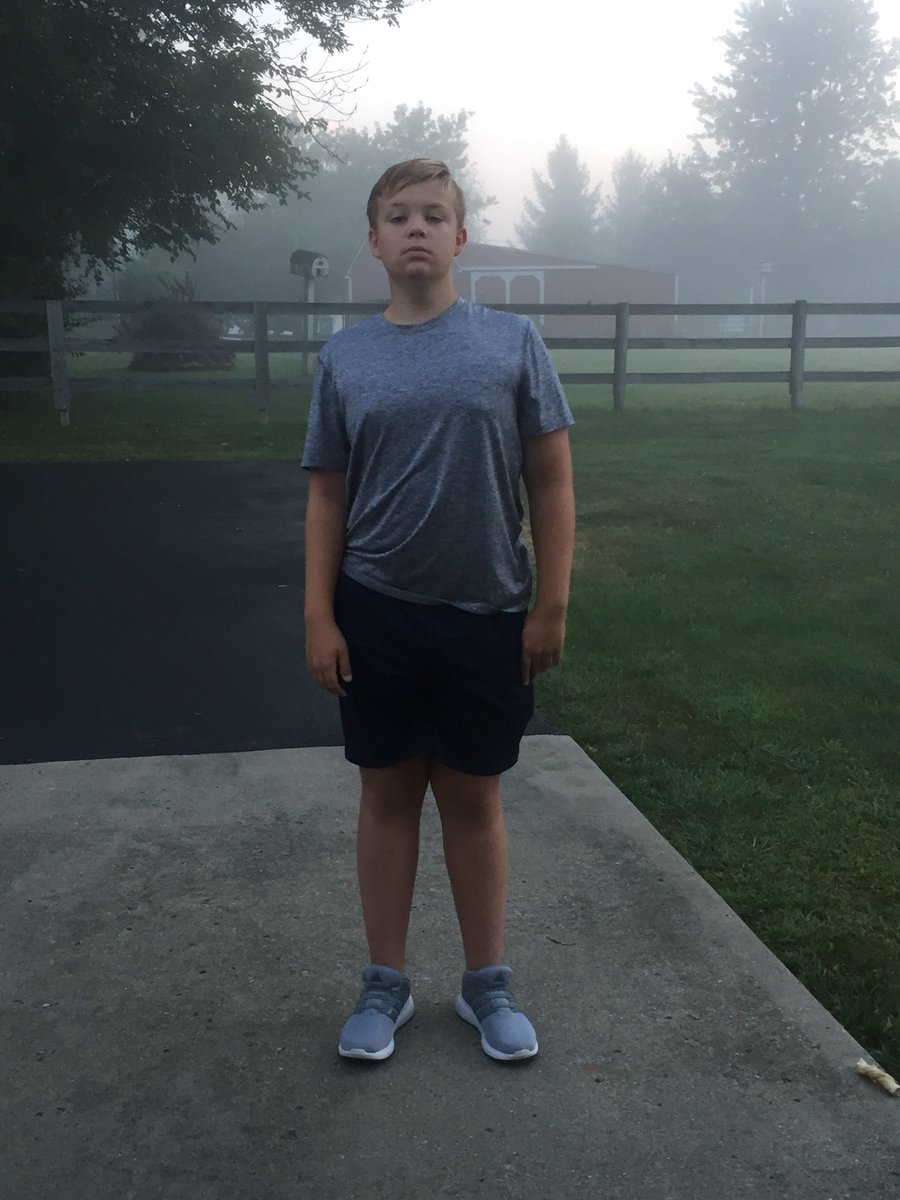 EmilyL45036's tweet photo. LJHS Class of 2023β£οΈ@The_Mr_Dalton #lcsfirstday2017 #WarriorClassof23 https://t.co/4M1wLUuJE8