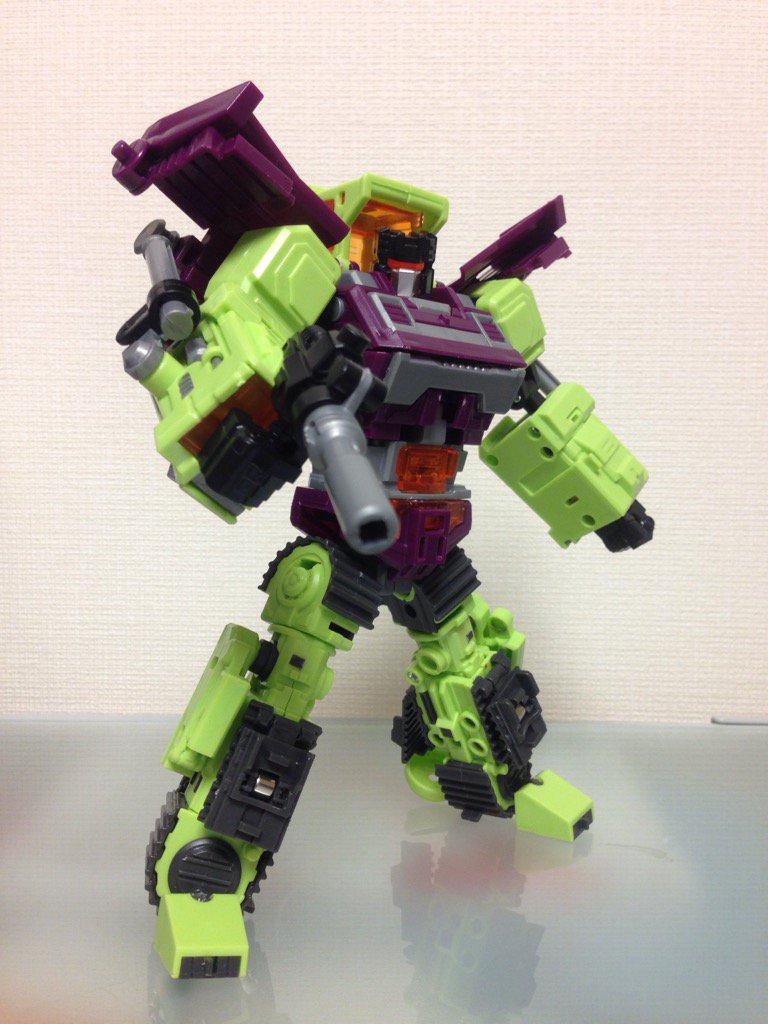 玩具レビュー】KO版『Generation Toy Gravity Builder : Bulldozer