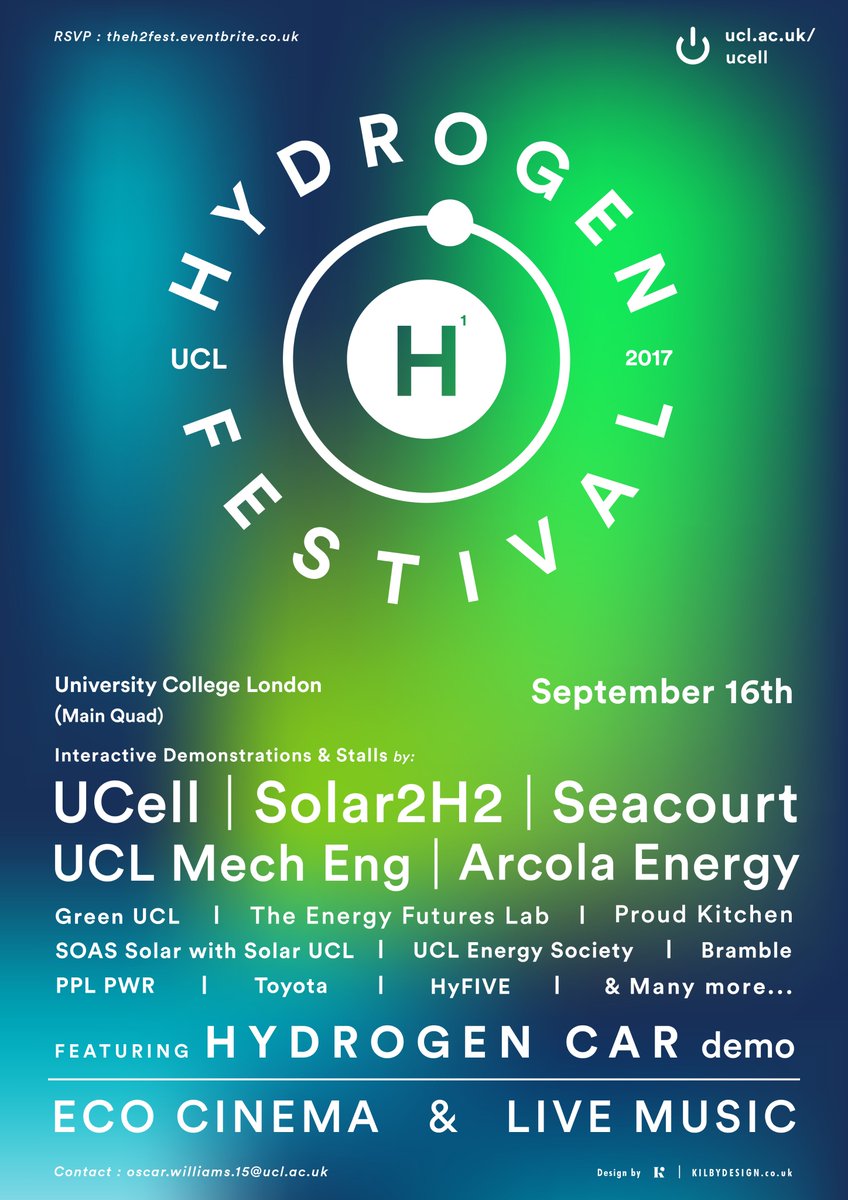 ImperialChemEng's tweet photo. Our @ICL_Electrochem group will be at the Hydrogen Fest on 16 Sep to show their #Solar2H2 photo-electrochemical reactors. Come check it out🌞 https://t.co/zDbGgtsKHp