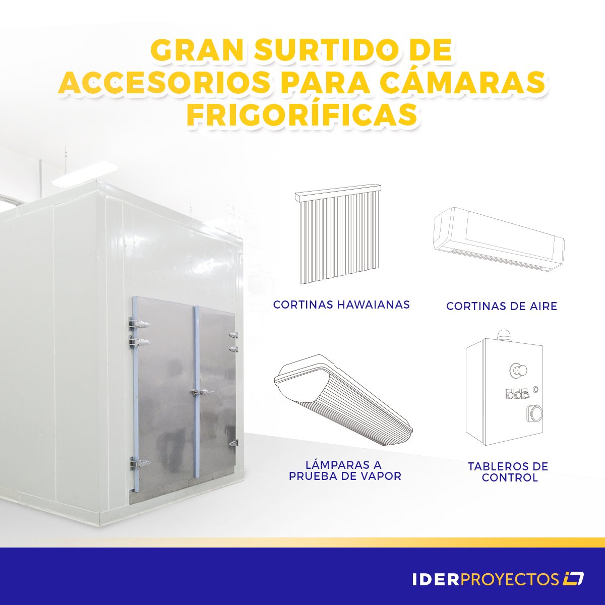 IderMexico's tweet photo. Con nosotros podrás encontrar cortinas Hawaianas, cortinas de aire, tableros de control, lámparas a prueba de vapor y muchos accesorios más. https://t.co/BxCRT3sd1q
