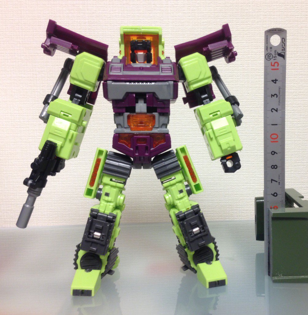玩具レビュー】KO版『Generation Toy Gravity Builder : Bulldozer