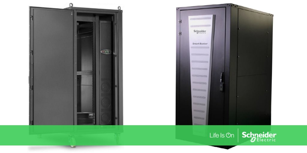 SchneiderElecDE's tweet photo. #SmartBunker FX ist eine #MicroDatacenter-Lösung mit USV, Kühlsystem & #DCIM #EcoStruxure https://t.co/Wj7hvEeZlS #InnovationAtEveryLevel https://t.co/2QG1vyOQ3q