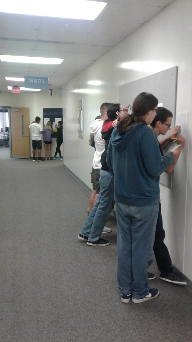 YHS_Scholtes's tweet photo. More students at MCHS taking it to the limit. #wevegotproblems https://t.co/CsuJ89TyBx